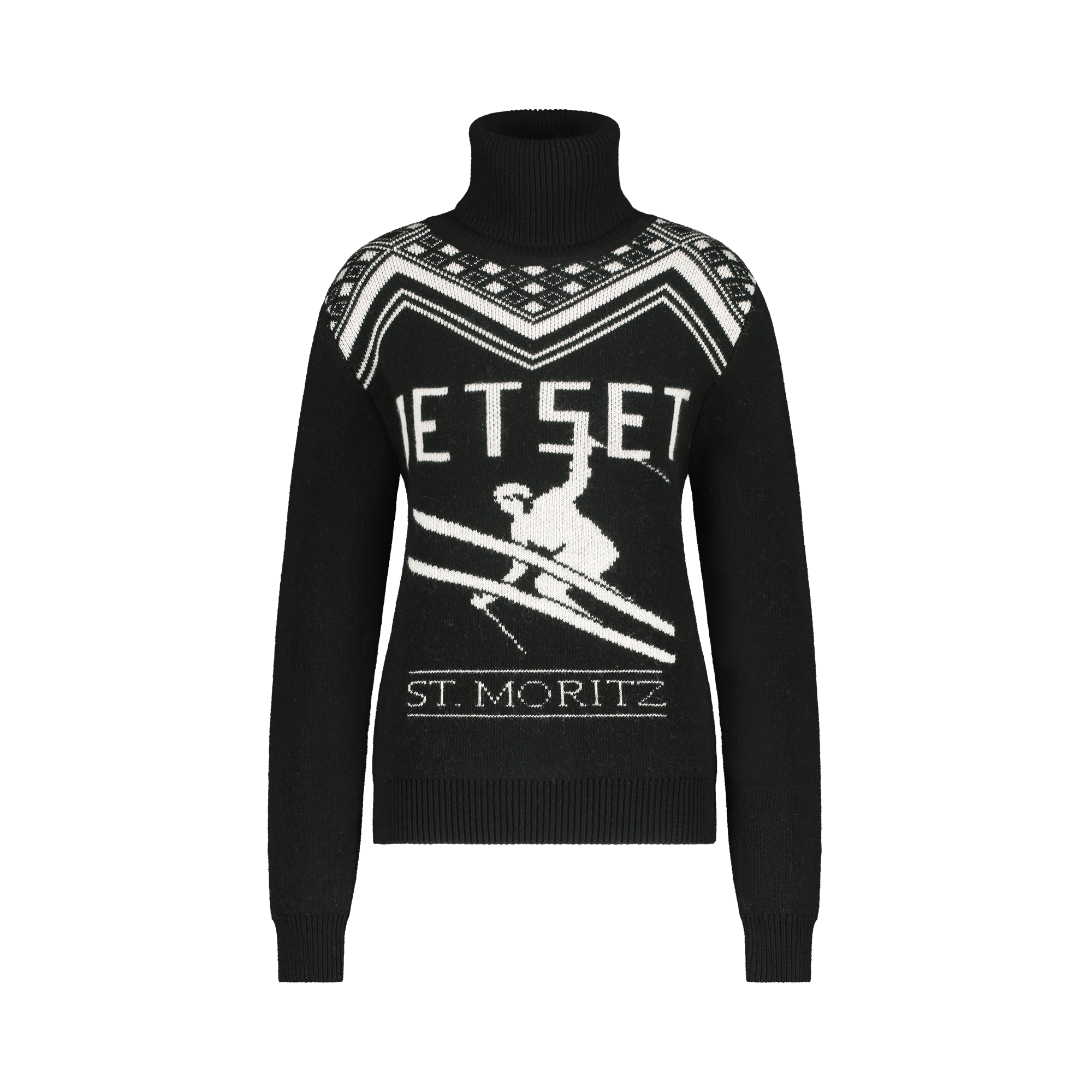 Ski Wool Turtleneck Sweater