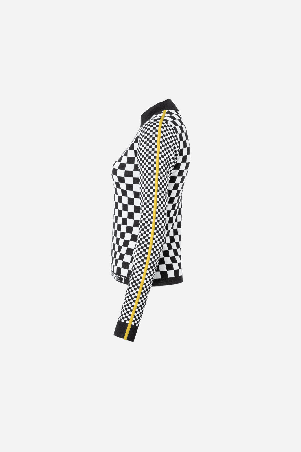 Chiara Jacquard Longsleeve - Check Print