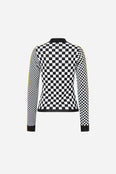 Chiara Jacquard Longsleeve - Check Print