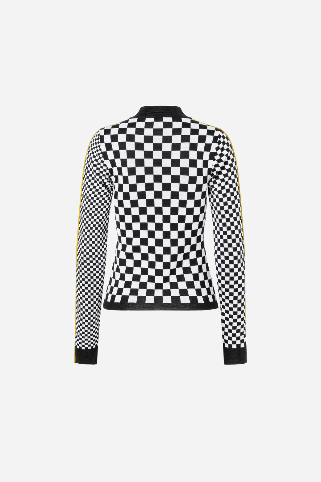 Chiara Jacquard Longsleeve - Check Print