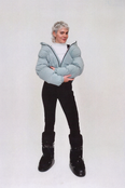 Halo Puffer Jacket - Mint Ice