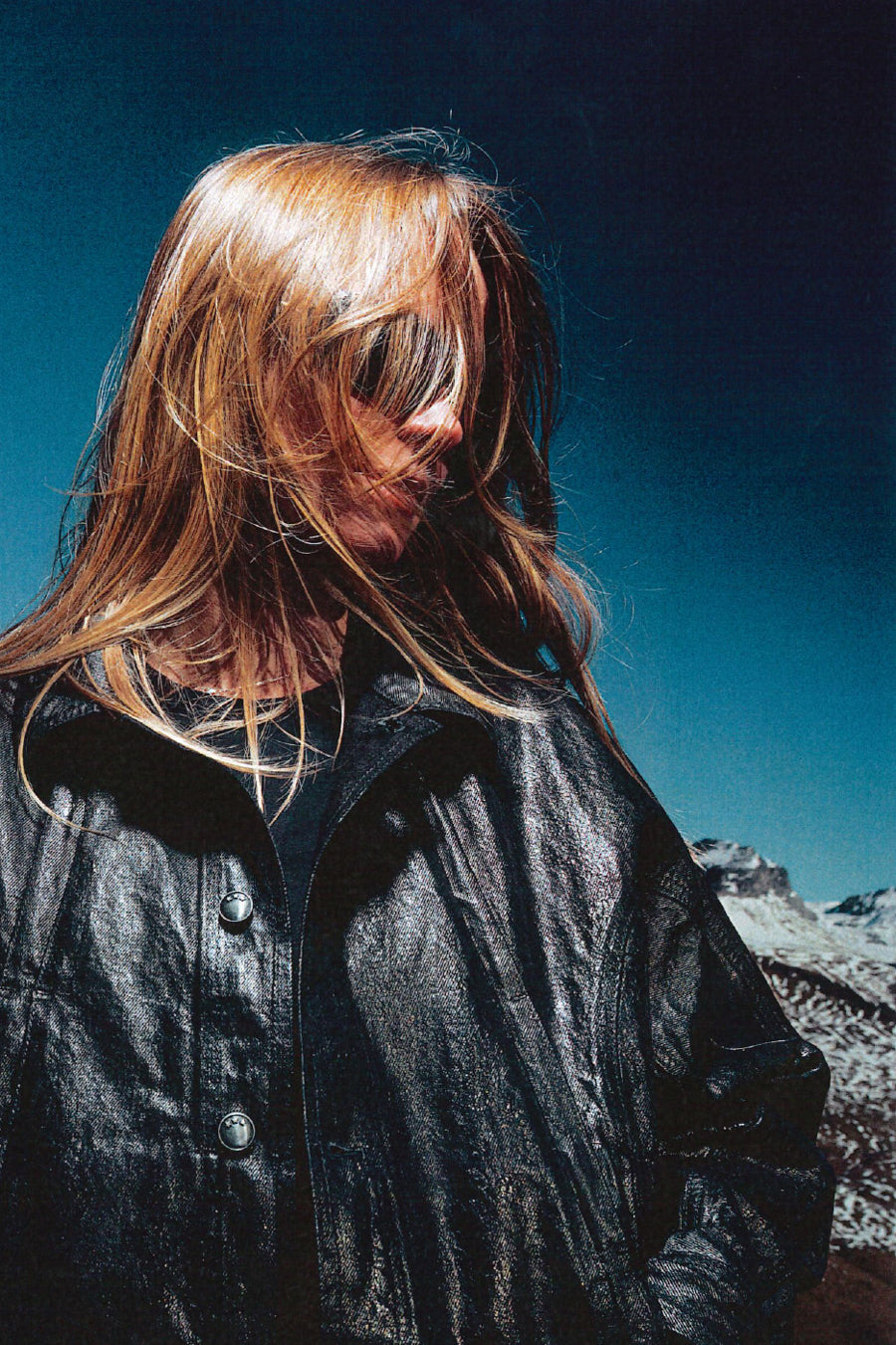 Sculpt DS Leather Look Jacket - Black Caviar