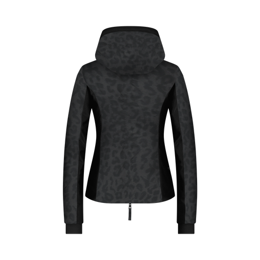 GRACE JACKET PRINT - Black Leo
