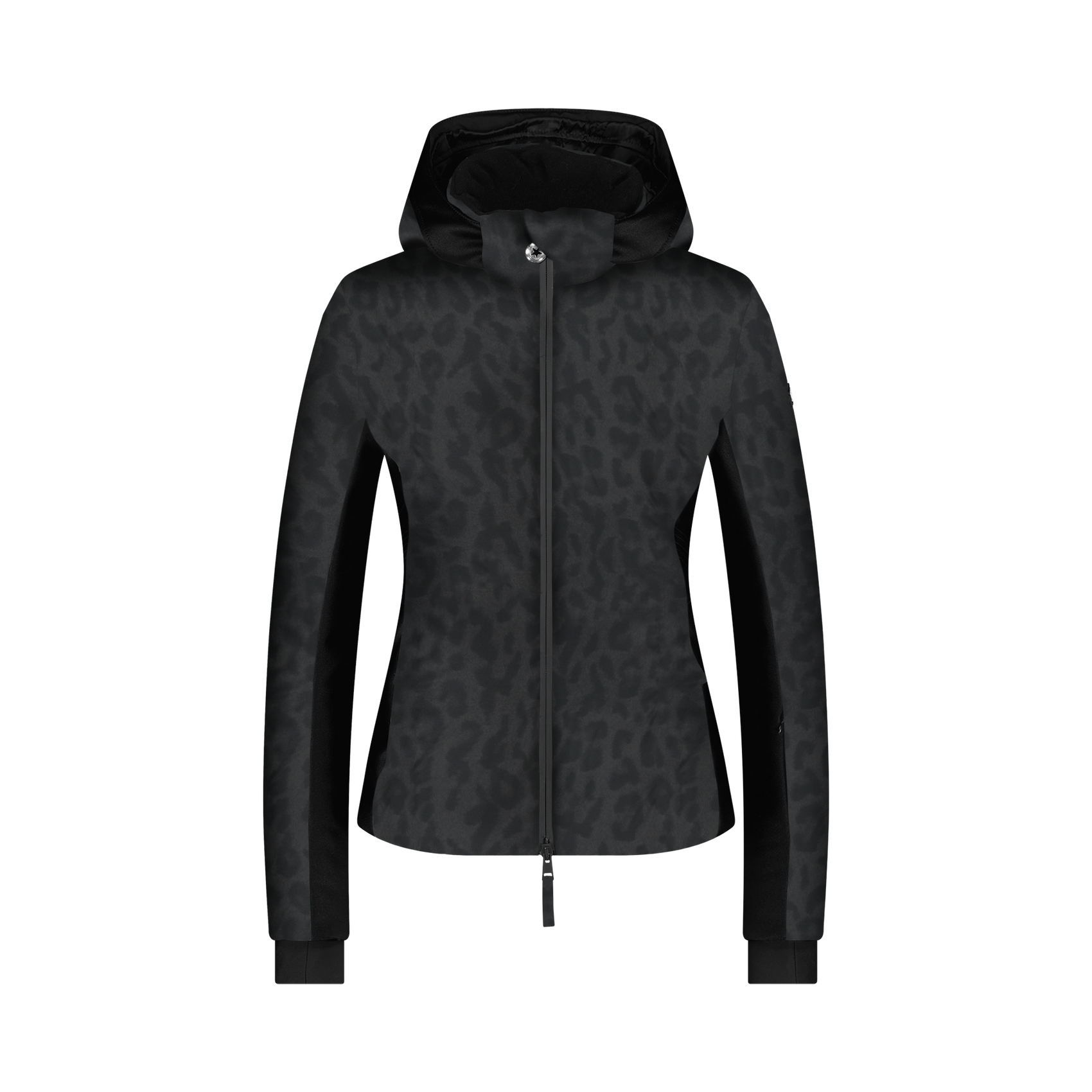GRACE JACKET PRINT - Black Leo