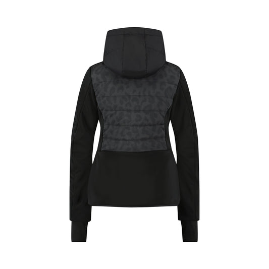 MIA JACKET PRINT - Black Leo