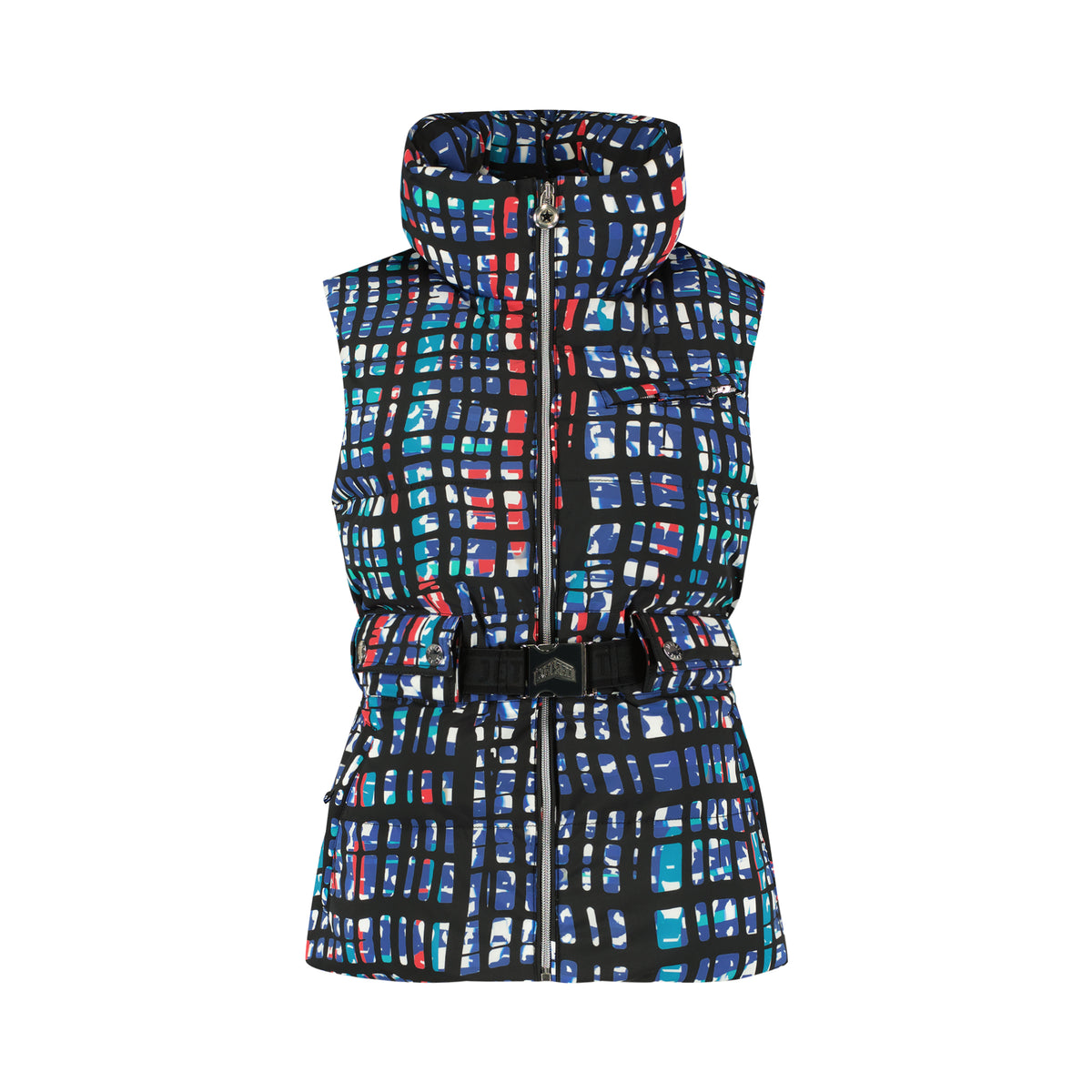 CLARA VEST PRINT - Geo
