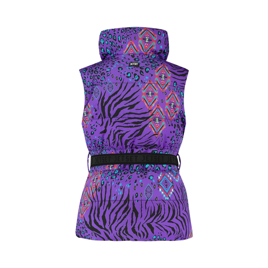 CLARA VEST PRINT - Ethno