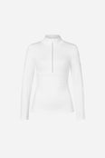 Ginger Halfzip Base Layer - White