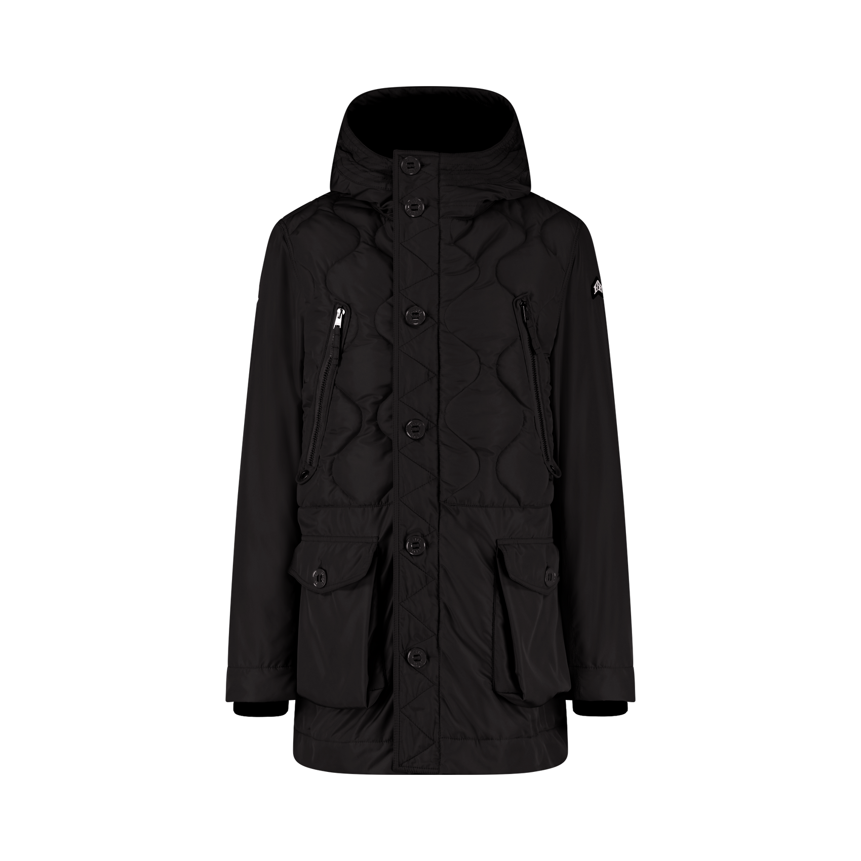 ACE CITY COAT - Black
