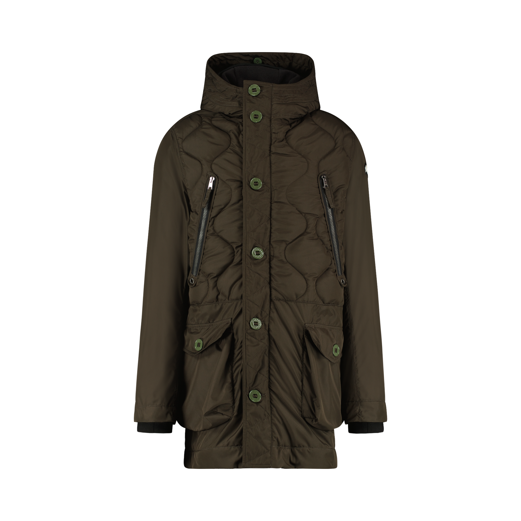 ACE CITY COAT - Dark Olive