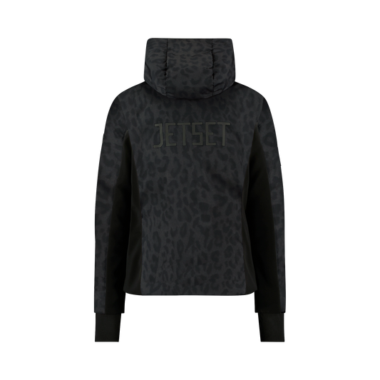 BILL JACKET PRINT - Black Leo
