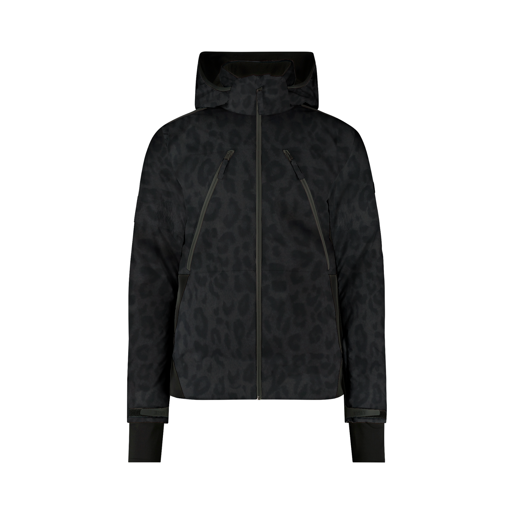 BILL JACKET PRINT - Black Leo