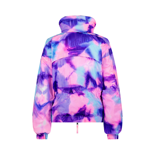 KIM JACKET PRINT - Disco Pink