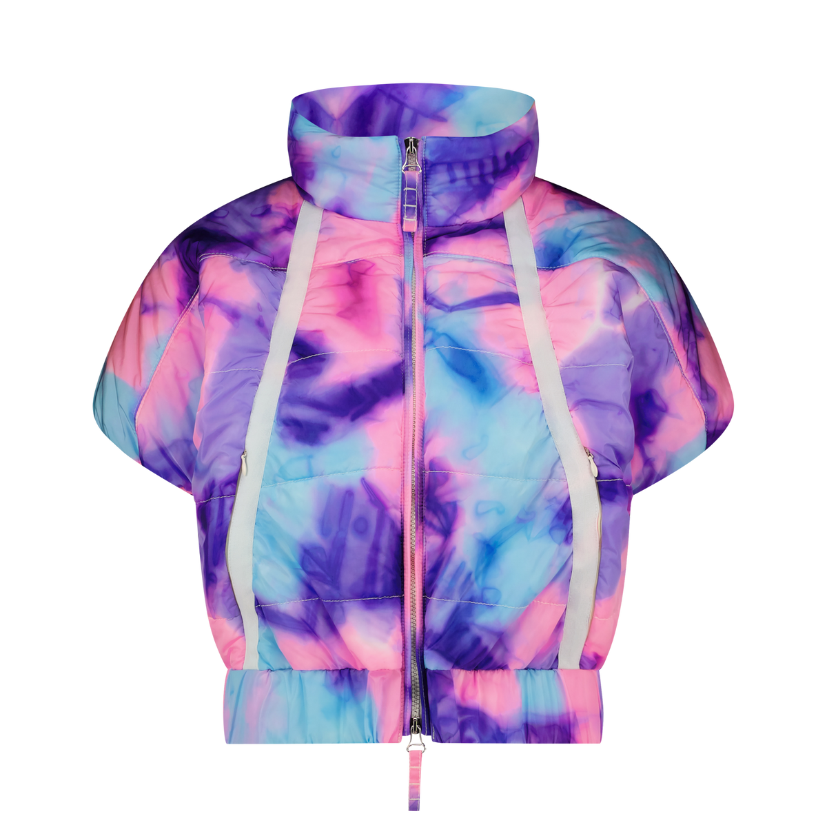 ELISA VEST PRINT - Disco Pink