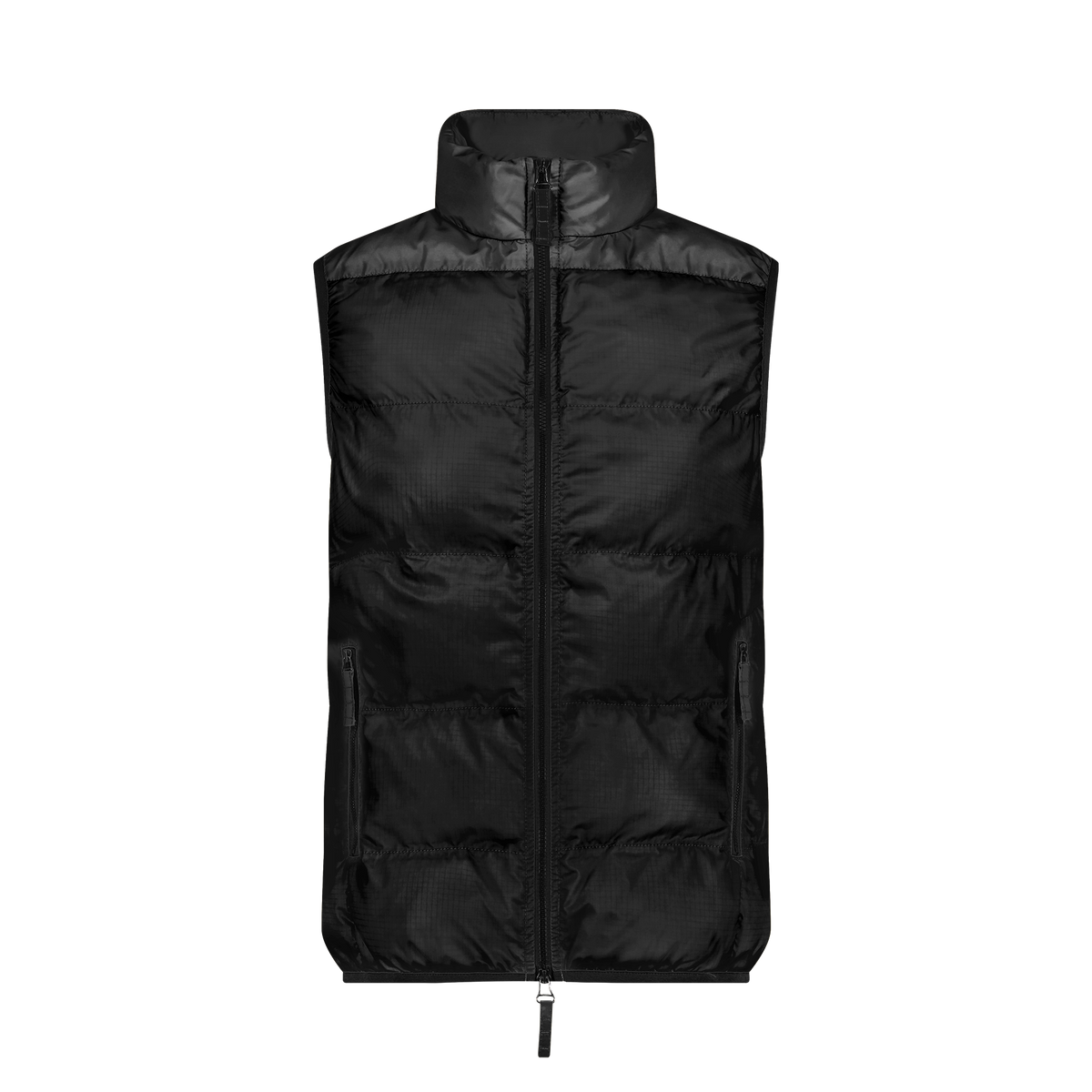 ALAIN VEST - Black