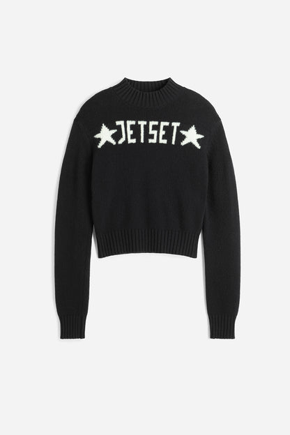 Star Wool Crewneck Sweater