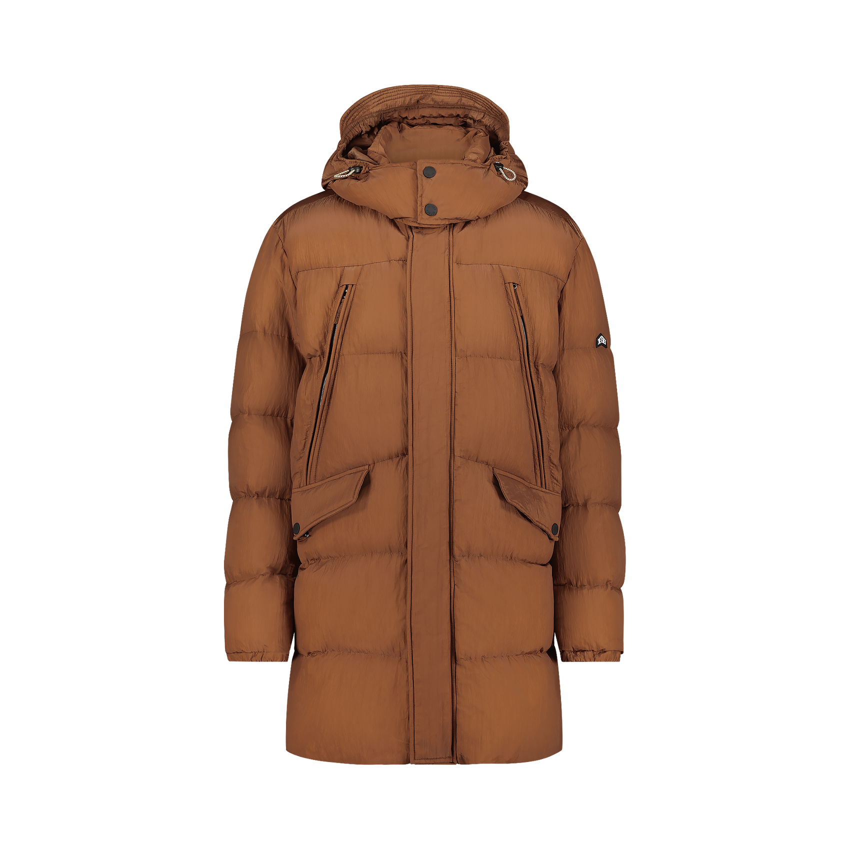 DHARMA PUFFED PARKA - Rust