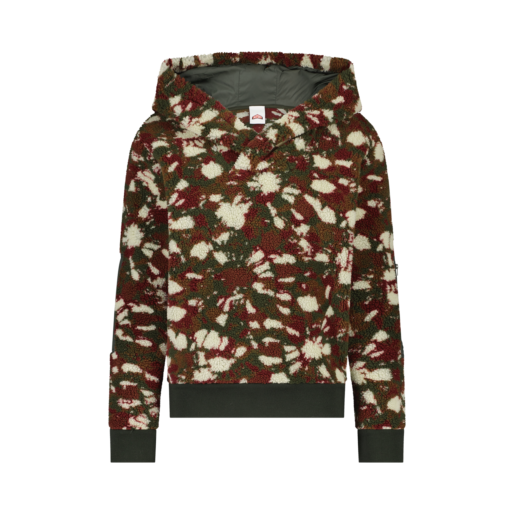 WIDO FLEECE HOODIE PRINT - Multi Color