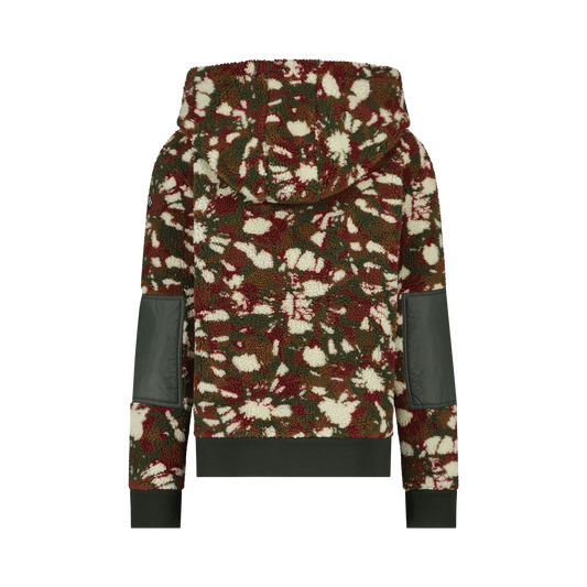 WIDO FLEECE HOODIE PRINT - Multi Color
