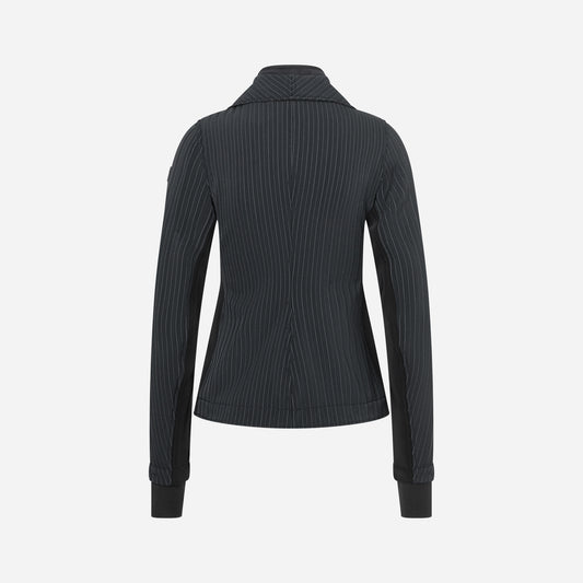Shirley Soft Shell Jacket Pin - Pinstripe