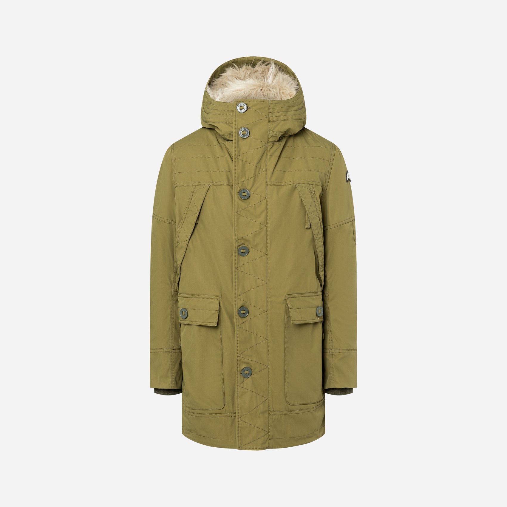 Sam Fur Coat - Army Green