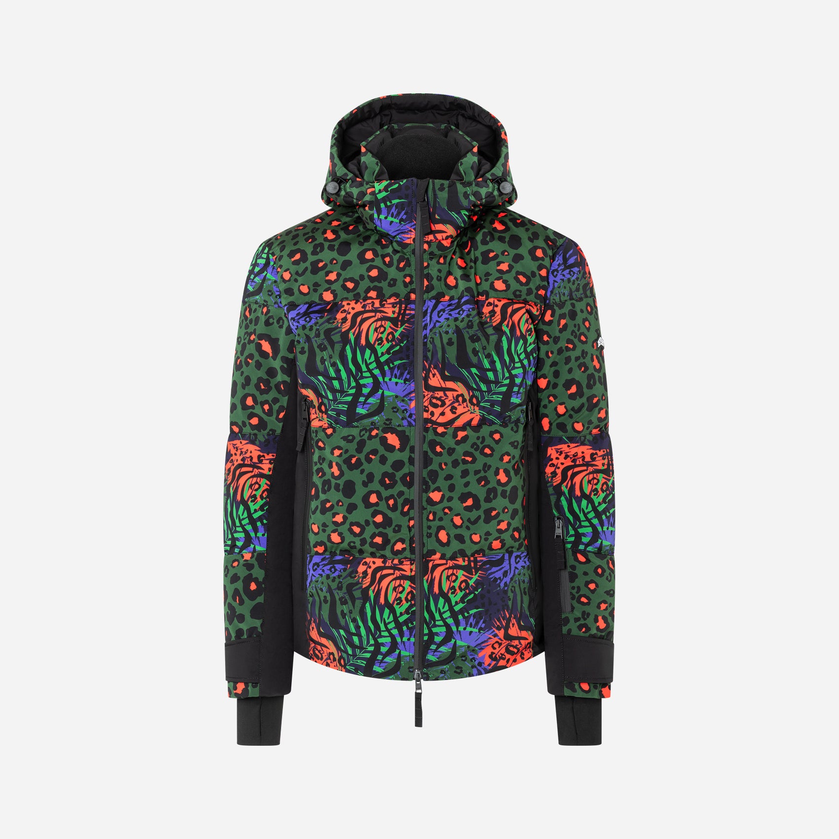 Everett Ski Jacket Print - Animal Print Multi