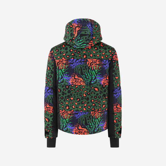 Everett Ski Jacket Print - Animal Print Multi
