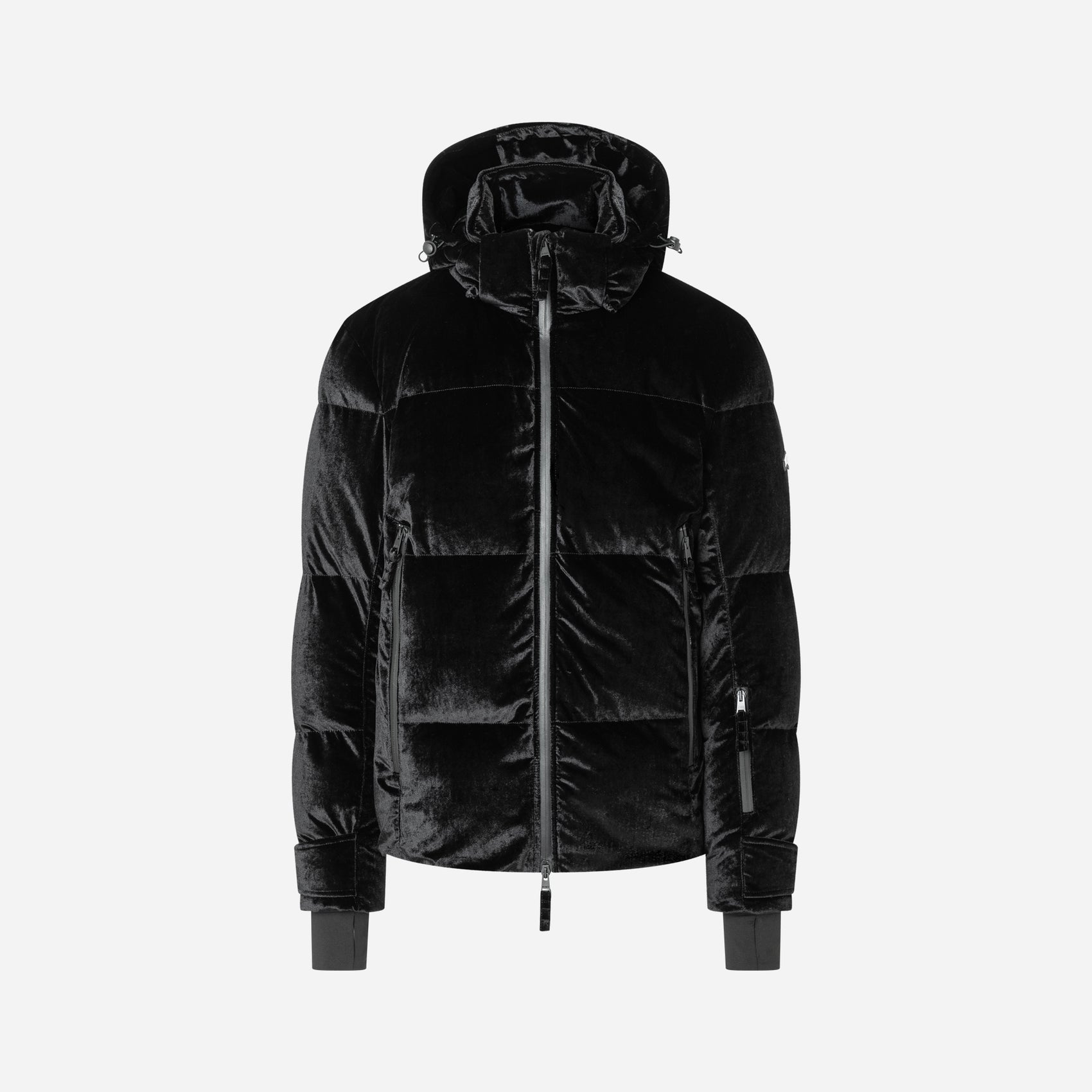 Everett Ski Jacket Velvet - Black