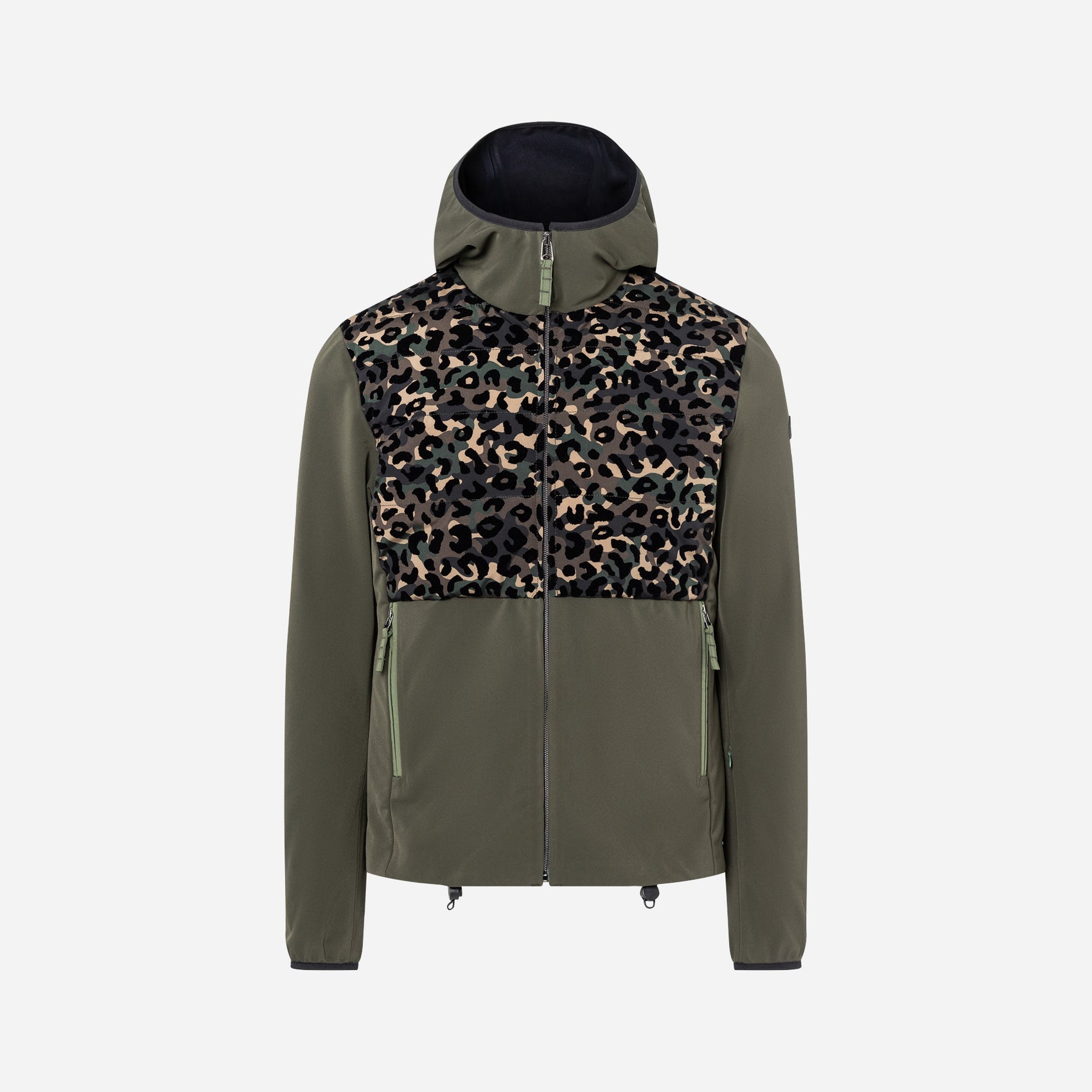 Lagalp Soft Shell Jacket Print - Army Green