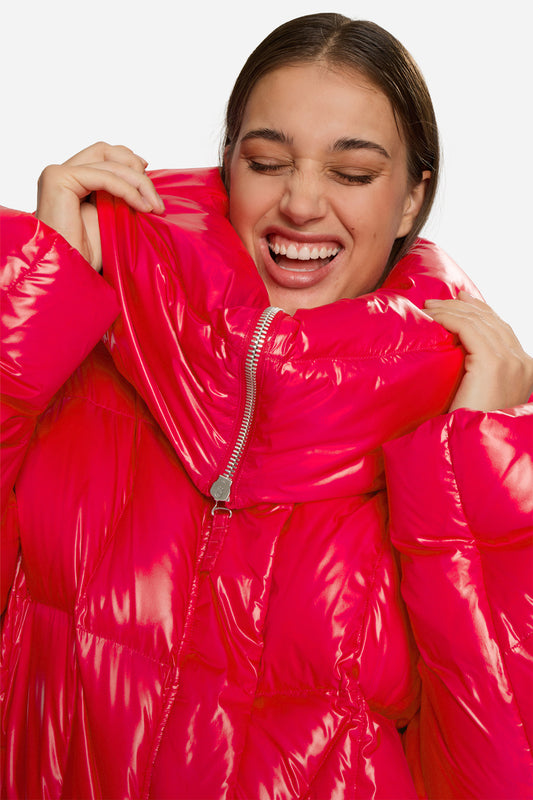 Lella City Down Jacket - Red