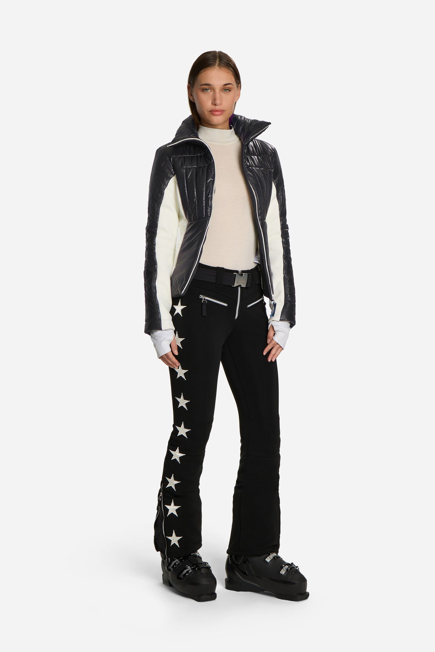 Tiby Ski Pants Star - Black