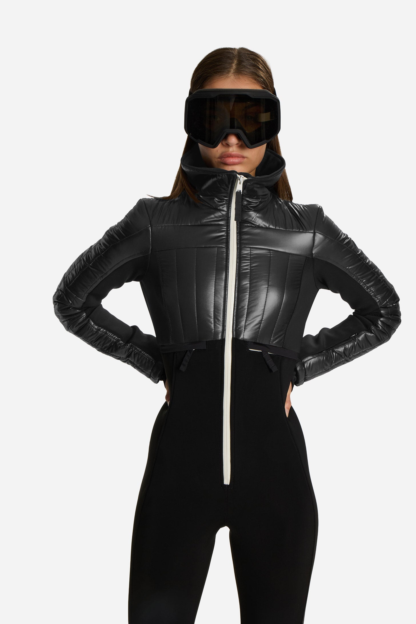 Gertrude Ski Suit - Black