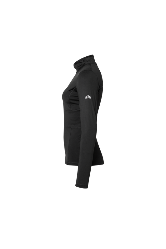 Ginger Halfzip Base Layer Black