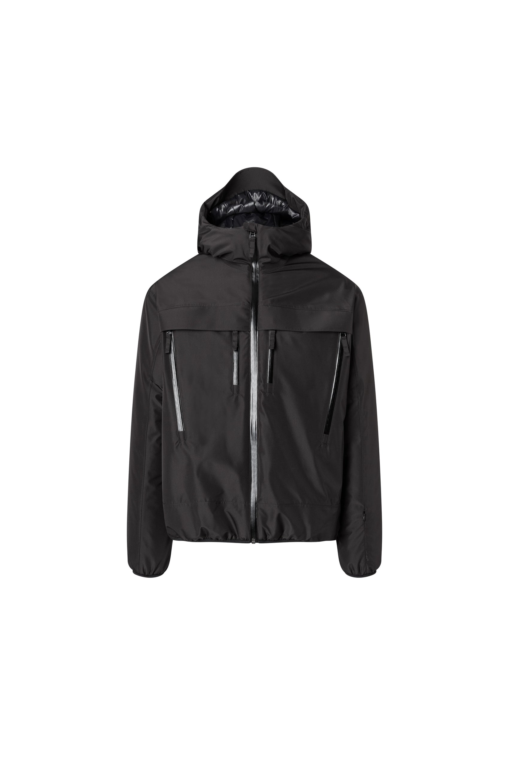 Bode Hooded Ski Jacket - Black