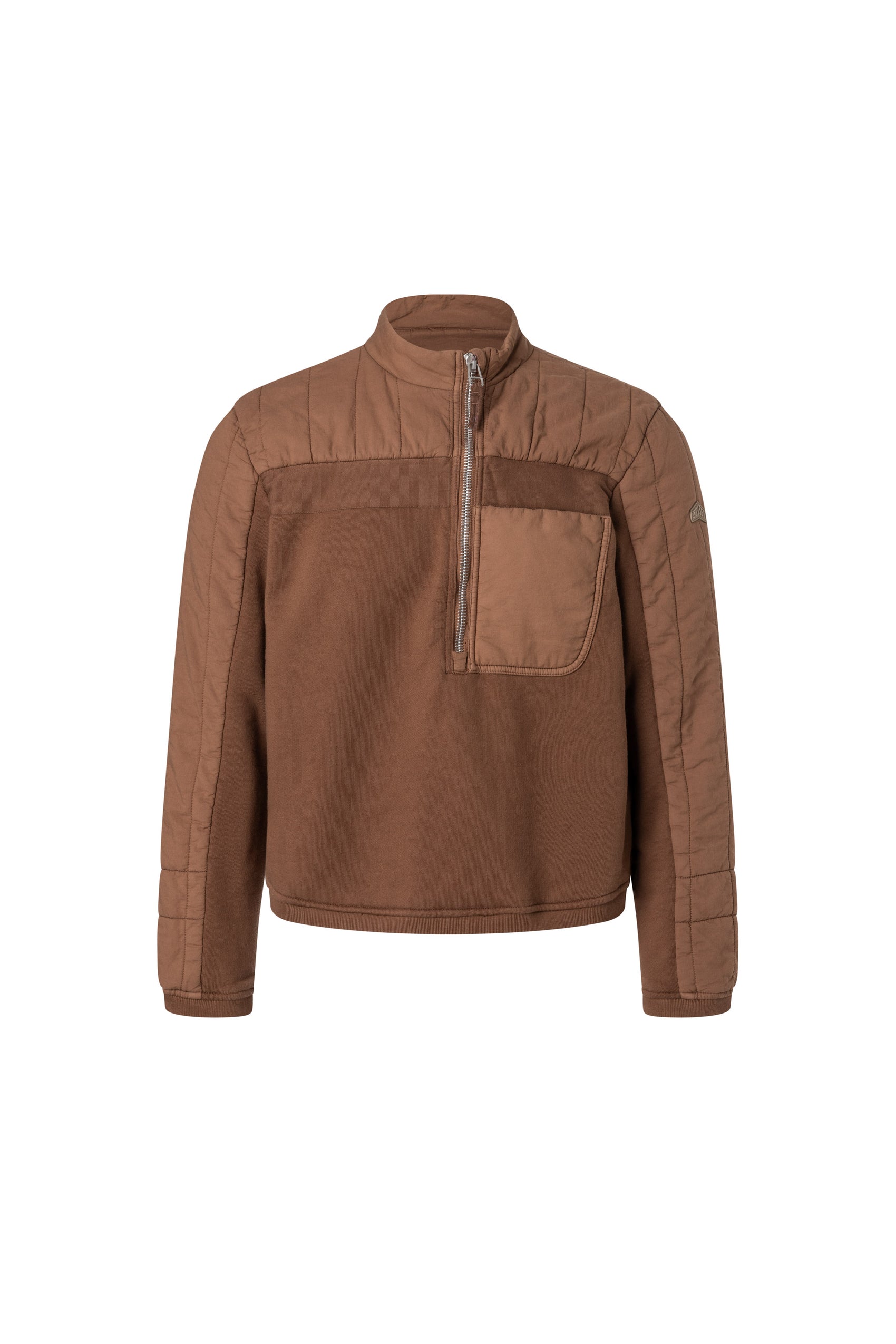Mike Halfzip Sweater - Oak