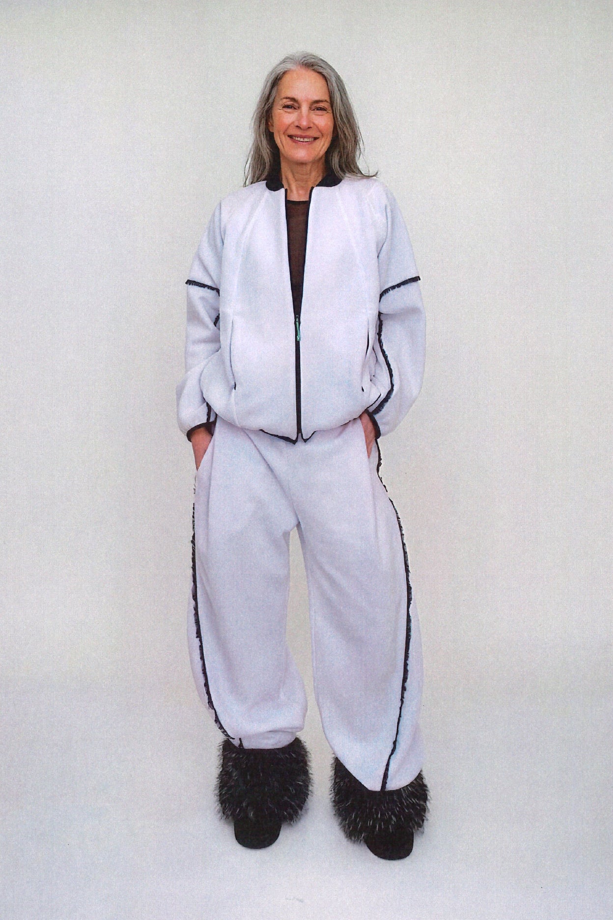 BS Frame Fleece Jacket - Lavender Hush