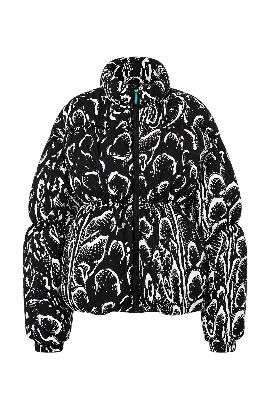 Doudoune Imprimé Halo - AOP Serpentis Black