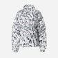 Halo Puffer Jacket Print - AOP Serpentis White