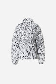 Halo Puffer Jacket Print - AOP Serpentis White