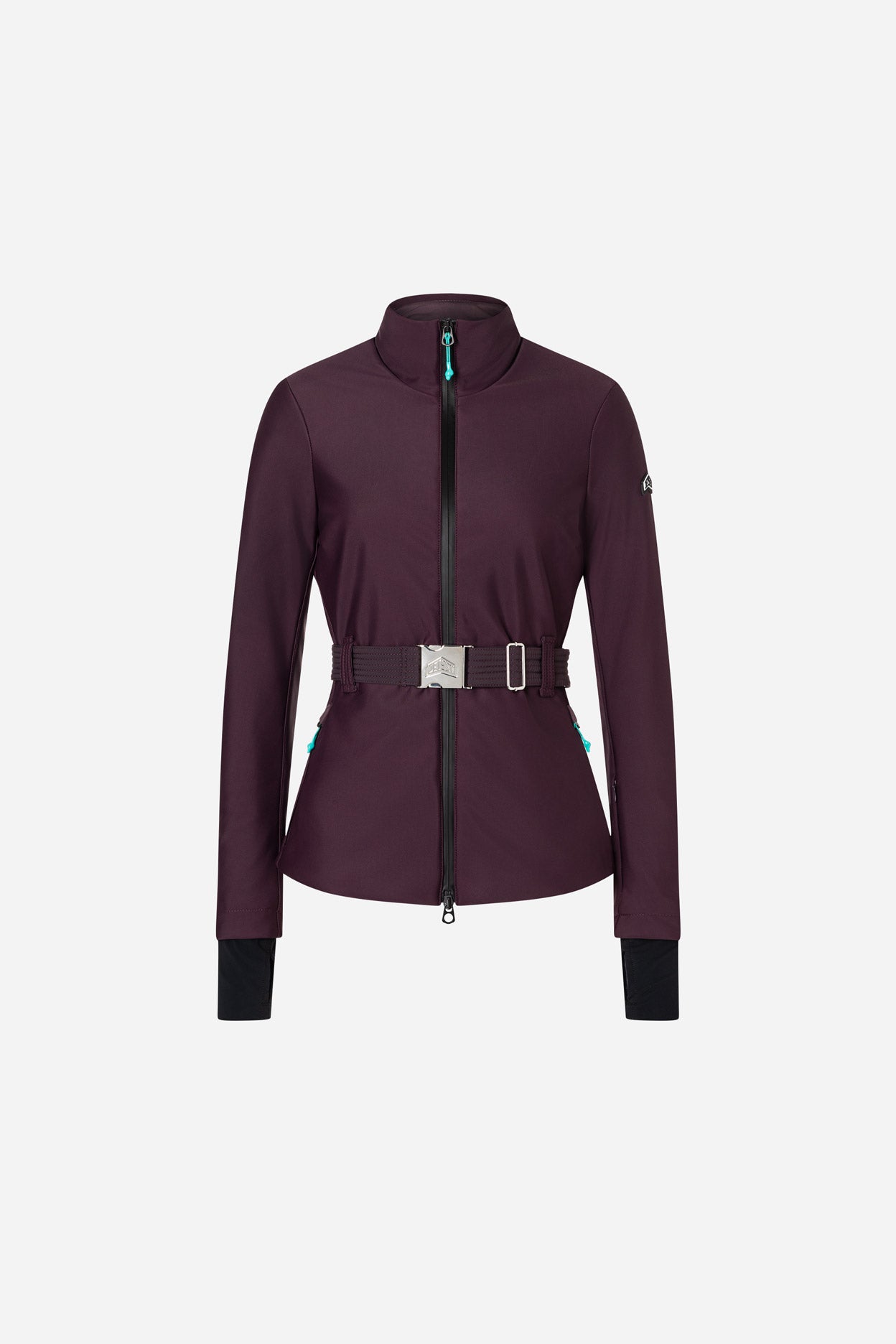 Tiby Star Ski Jacket - Bordeaux Wine