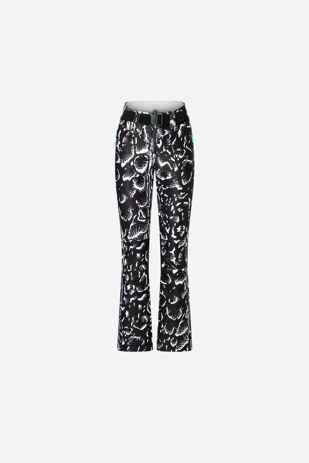 Tiby Flash Ski Pants Print - AOP Serpentis Black