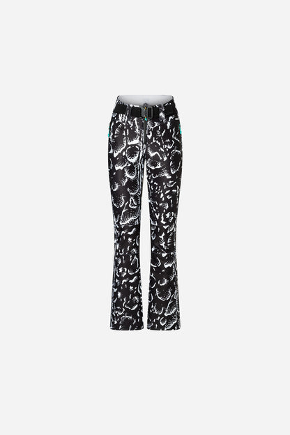 Tiby Flash Ski Pants Print - AOP Serpentis Black