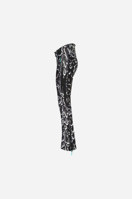 Tiby Flash Ski Pants Print - AOP Serpentis Black