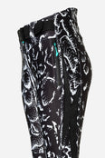Tiby Flash Ski Pants Print - AOP Serpentis Black
