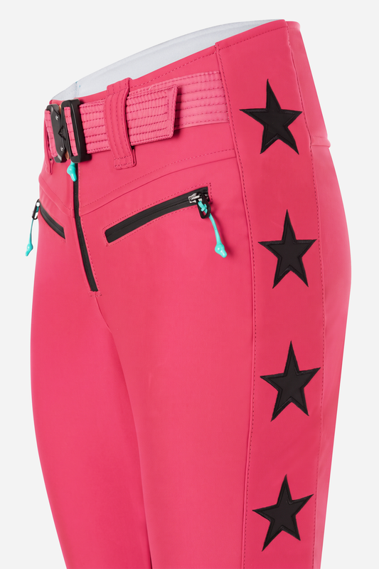Tiby 69 black Star Ski Pants - Fragola