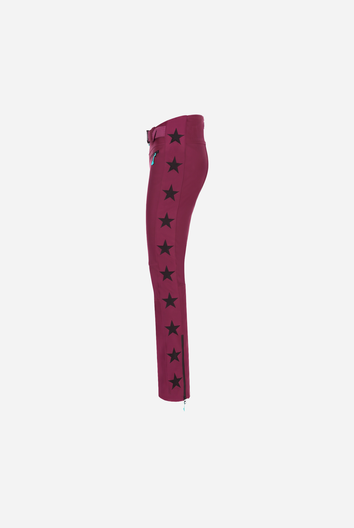 Tiby 69 black Star Ski Pants - Bordeaux
