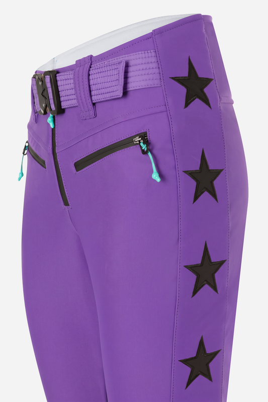 Tiby 69 black Star Ski Pants - Levante