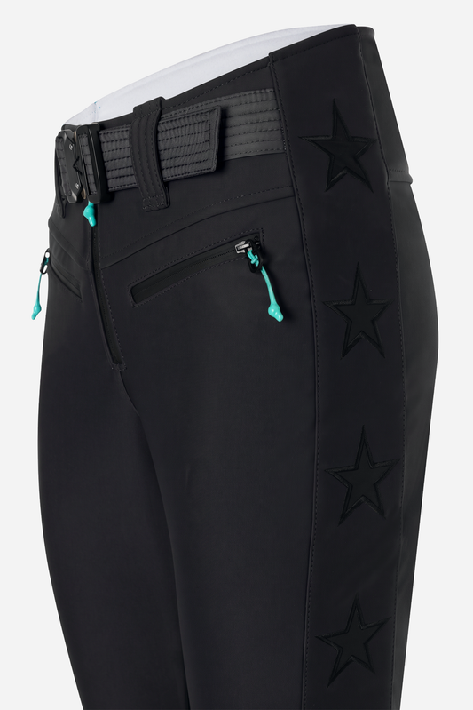 Tiby 69 black Star Ski Pants - Sakima