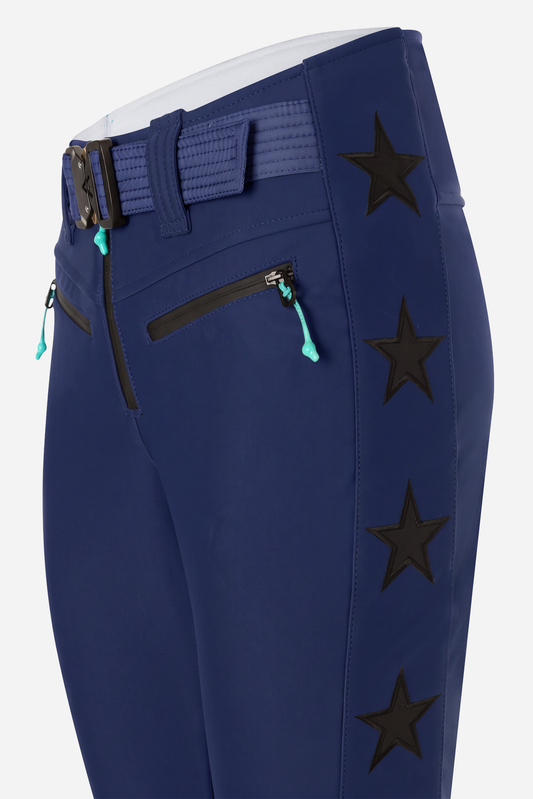 Tiby 69 black Star Ski Pants - Admiral