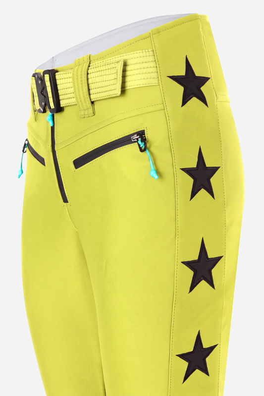 Tiby 69 black Star Ski Pants - Surgeon Fish